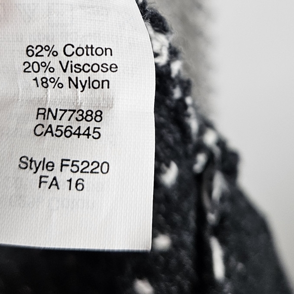 Madewell Geo-Block Pullover Sweater Women's Size L - Picture 5 of 5